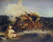 Fantasi arabiska - Eugène Delacroix — vy av konstverket