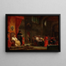 Les Deux Foscari - Eugène Delacroix — inramlat konstverk på väggen