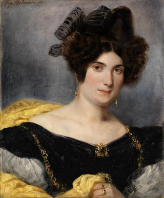 Eugne Delacroix - Portrait of Madame Franois Simon.webp