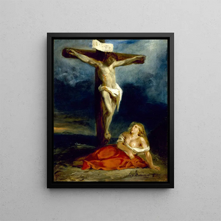 Eugne Delacroix - Saint Mary Magdalene At The Foot Of The Cross.webp