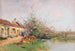 Vårdag vid bäcken - Eugène Galien-Laloue — vy av konstverket