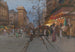 La Porte Saint-Denis - Eugène Galien-Laloue — vy av konstverket