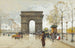 L'Arc de Triomphe - Eugène Galien-Laloue — vy av konstverket