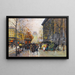 Le Marché aux Fleurs, La Madeleine - Eugène Galien-Laloue — inramlat konstverk på väggen