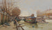 Le Quai de la Seine - Eugène Galien-Laloue — vy av konstverket