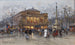 Le Théâtre du Châtelet, Paris - Eugène Galien-Laloue — vy av konstverket