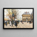 Les quais de la Seine - Eugène Galien-Laloue — inramlat konstverk på väggen