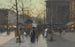blomstermarknaden La Madeleine - Eugène Galien-Laloue — vy av konstverket