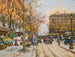 Place de la Madeleine - Eugène Galien-Laloue — vy av konstverket