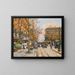 Place de la Madeleine - Eugène Galien-Laloue — inramlat konstverk på väggen