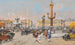 Place de la Concorde - Eugène Galien-Laloue — vy av konstverket