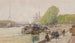 Quai de Passy - Eugène Galien-Laloue — vy av konstverket