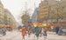 Théâtre du Gymnase, boulevard de Bonne-Nouvelle - Eugène Galien-Laloue — vy av konstverket
