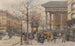 den levande Madeleine-vyn - Eugène Galien-Laloue — vy av konstverket