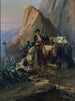 Souvenir du voyage de Paris à Cadix fait en 1846 par Alexandre Dumas et ses amis - Eugène Giraud — vy av konstverket
