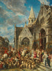 La Saint-Hubert - Eugène Isabey — vy av konstverket