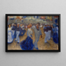 Bal des marins - Eugène Jansson — inramlat konstverk på väggen