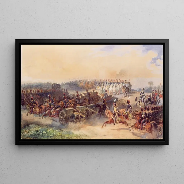 Eugne Lami - A Military Review at Woolwich.webp