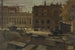 rivningen av industripalatset vid Champs-Élysées - Eugène Trigoulet — vy av konstverket