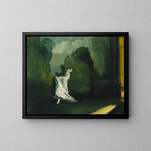 Union Square av Keith - Everett Shinn — inramlat konstverk på väggen