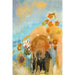 Reproduktion av målningen Evocation de Roussel - Odilon Redon