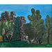 Reproduktion av målningen Èze - Raoul Dufy