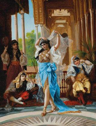 F Santos - The harem dancer.webp