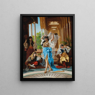 F Santos - The harem dancer.webp