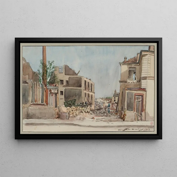 F Sguin - Le percement de la rue de la Convention prise du 155 rue Blomet travers les rues de Vaugirard et OLivier de Serres.webp