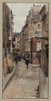 Rue Simon Lefranc som vetter mot rue Saint Martin och rue du Temple - F. Seguin — vy av konstverket