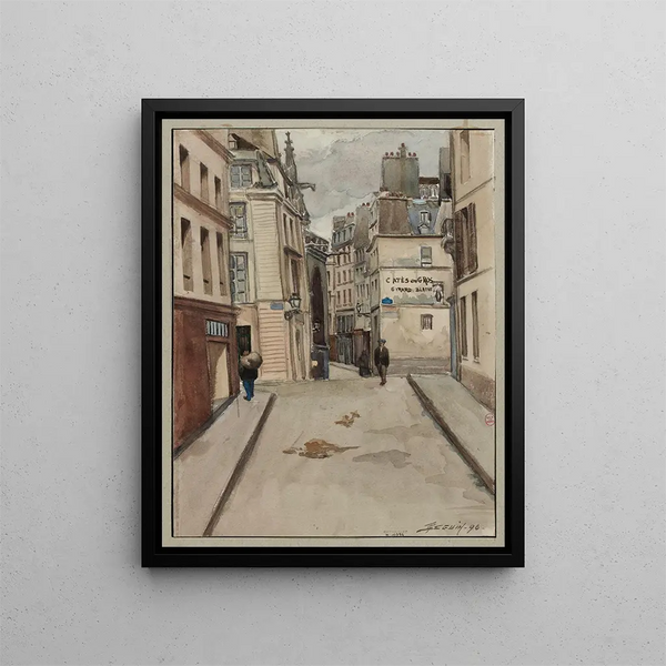 F Sguin - Rue du Clotre Saint Mrry de la rue du Renard la rue Saint Martin.webp