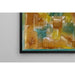 Reproduktion av målningen Façade Brown-Green - Paul Klee
