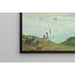 Reproduktion av målningen Falaises à Pourville - Claude Monet