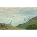 Reproduktion av målningen Falaises à Pourville - Claude Monet