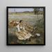 Fauchage - Jules Bastien-Lepage — inramlat konstverk på väggen