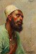 En dervisch - Fausto Zonaro — vy av konstverket