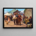 Bayram - Fausto Zonaro — inramlat konstverk på väggen
