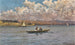 Constantinople från Bosporen - Fausto Zonaro — vy av konstverket
