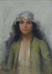 La Byzantine - Fausto Zonaro — vy av konstverket