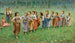 La Queue du Diable - Fausto Zonaro — vy av konstverket