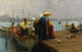 Le Bateau - Fausto Zonaro — vy av konstverket
