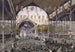 mottagningen av ryska sjömän vid Halles under de fransk-ryska festligheterna i oktober 1893 - Fédor Hoffbauer — vy av konstverket