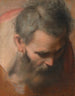 Tête de Saint Joseph - Federico Barocci — vy av konstverket