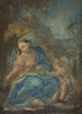 Repos under flykten till Egypten - Federico Barocci — vy av konstverket