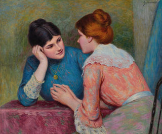 Conversation - Federico Zandomeneghi — vy av konstverket