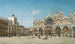 Place Saint-Marc i Venedig - Federico del Campo — vy av konstverket