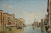 Vue du Grand Canal de Venise - Federico del Campo — vy av konstverket