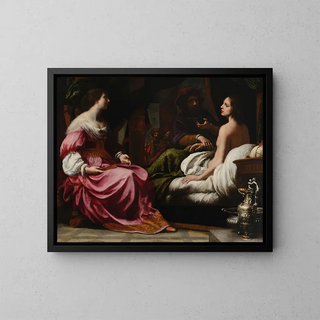 Felice Ficherelli - Antiochus Prince of Syria and Stratonica His Stepmother.webp