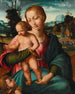 La Vierge à l'Enfant avec le petit saint Jean-Baptiste - Felipe Pablo de San Leocadio — vy av konstverket