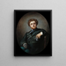 Georges Bizet 1838-1875 kompositör - Felix-Henri Giacomotti — inramlat konstverk på väggen